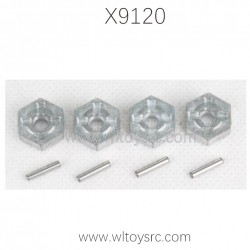 XINLEHONG Toys X9120 Parts 12MM Six Angle Connector 25-ZJ09