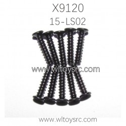 XINLEHONG Toys X9120 Parts Countersunk Head Screws 15-LS02