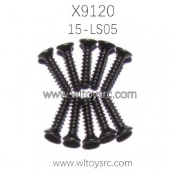 XINLEHONG Toys X9120 Parts Countersunk Head Screw 15-LS05 2.3X10KBHO
