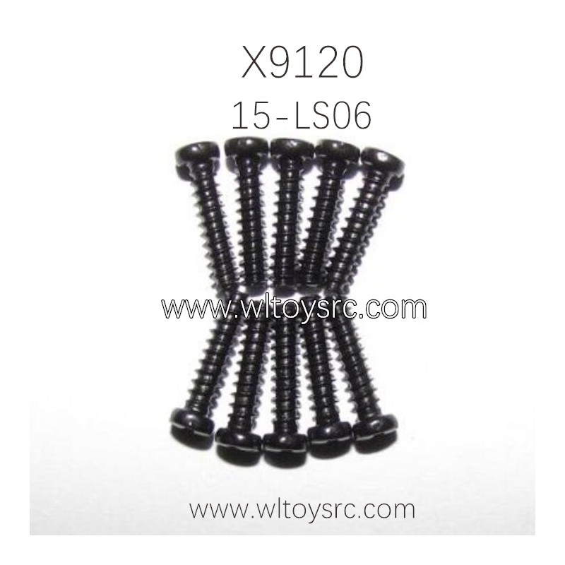 XINLEHONG Toys X9120 Parts Round Headed Screw 15-LS06