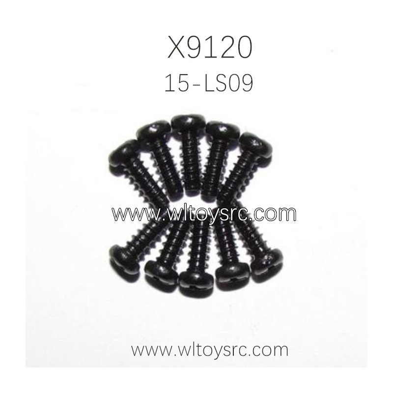 XINLEHONG Toys X9120 Parts Round Headed Screw 15-LS09
