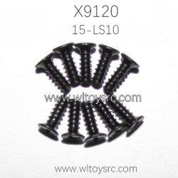 XINLEHONG Toys X9120 Parts Countersunk Head Screw 15-LS10 2.6X8KBHO