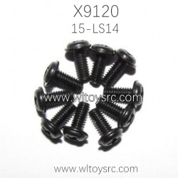 XINLEHONG Toys X9120 Parts Round Headed Screw 15-LS14