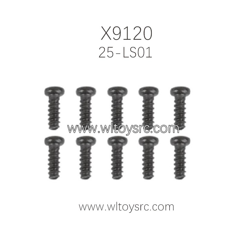 XINLEHONG Toys X9120 Parts Round Headed Screw 25-LS01