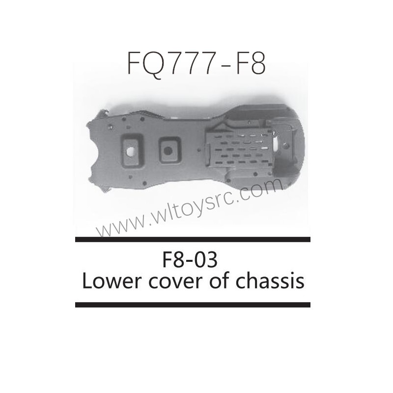 FQ777 F8 Drone Parts F8-03 Lower Cover Of Chassis