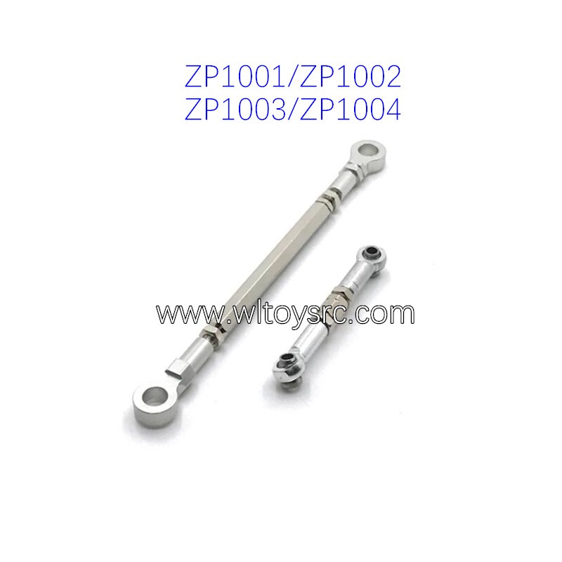 HB Toys ZP1001 ZP1002 ZP1003 ZP1004 Upgrade Parts Connect Rod for Front Axle Silver