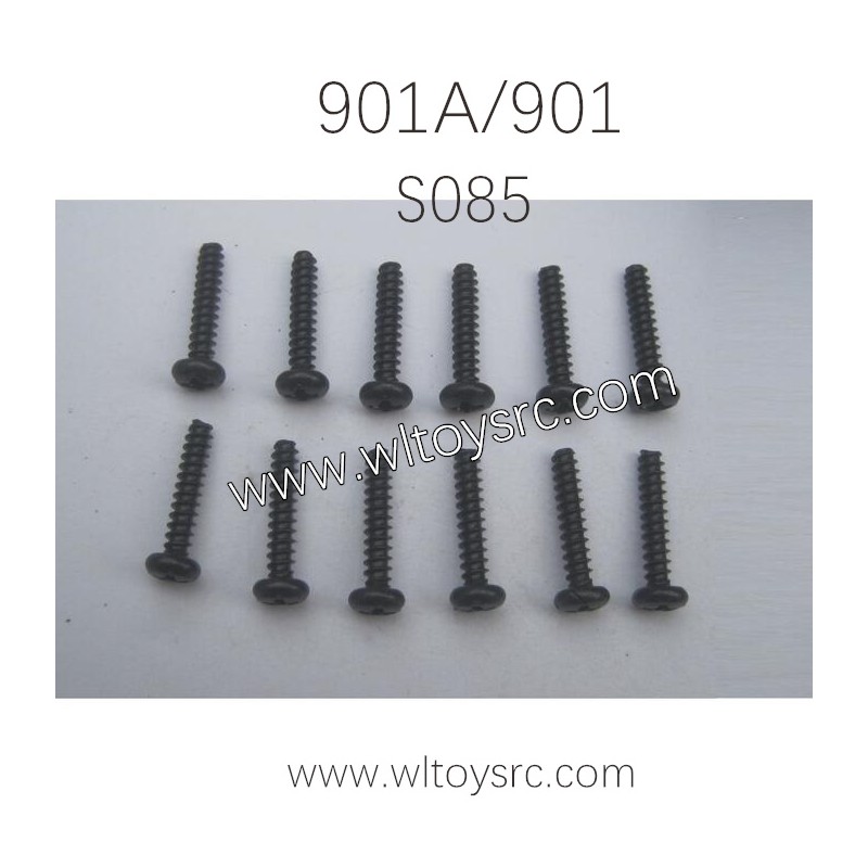 HBX 901A 901 Parts Round Head Self Tapping S085