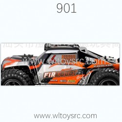 HBX 901A 901 Parts Car Shell