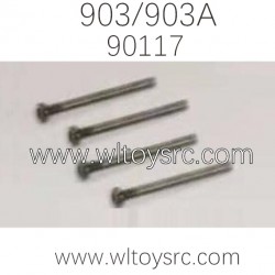 HAIBOXING 903 903A Parts Front Rear Upper Suspension Arm Hinge Pins ST3X28mm 90117