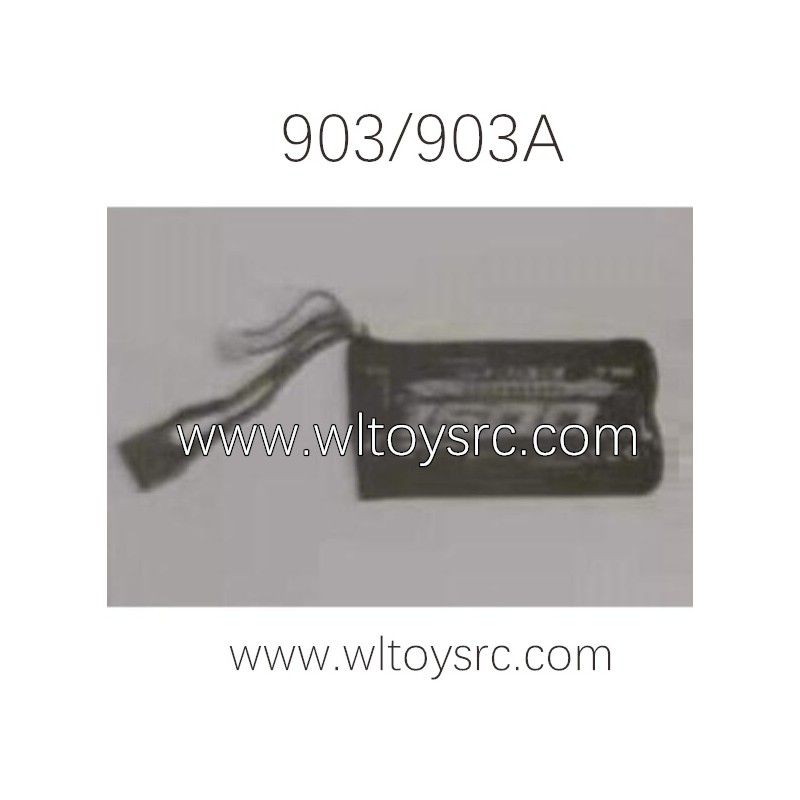 HAIBOXING 903 903A RC Car Parts Li-ion Battery 7.4V 1500mAh 90129