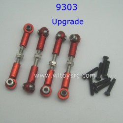 PXTOYS 9303 RC Car Upgrade Metal Parts Connect Rod Red