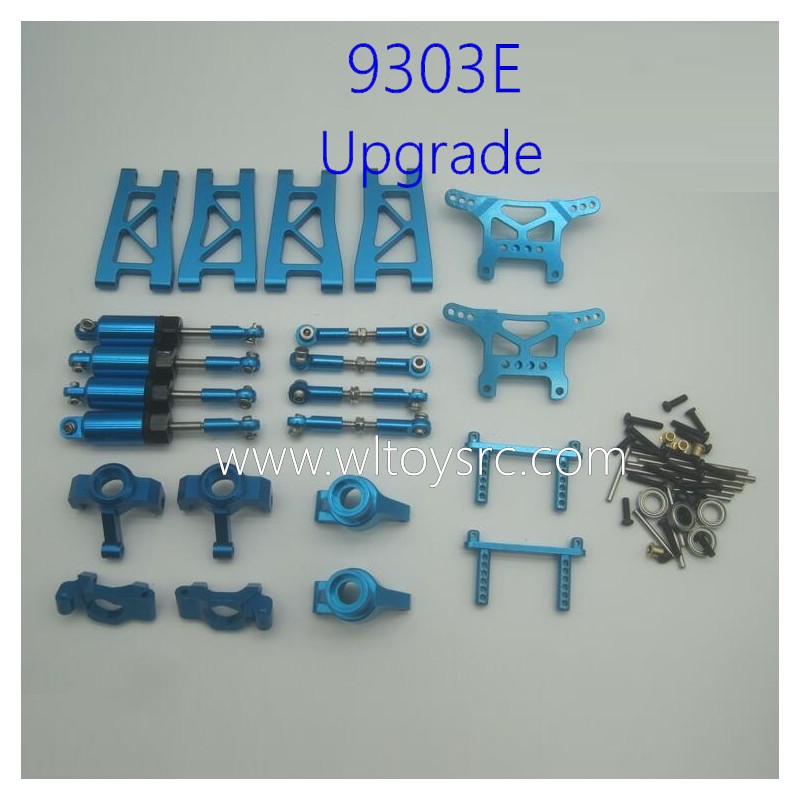 ENOZE 9303E Upgrade Parts List Metal Shock and Swing Arm