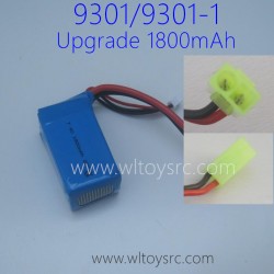 7.4V 1800mAh Battery Upgrade Parts for PXTOYS 9301 RC Car