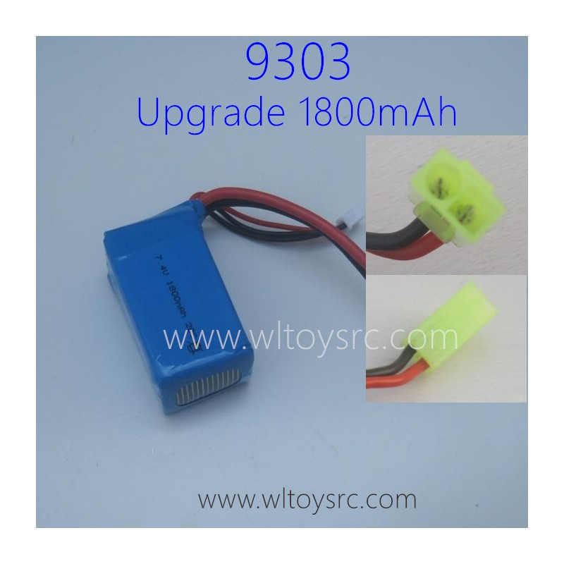 PXTOYS 9303 1/18 RC Truck Upgrade Parts Battery 1800mAh