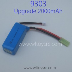 PXTOYS 9304 Upgrade Battery 2000mAh