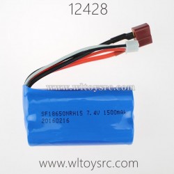 WLTOYS 12428 Parts, 7.4V Battery