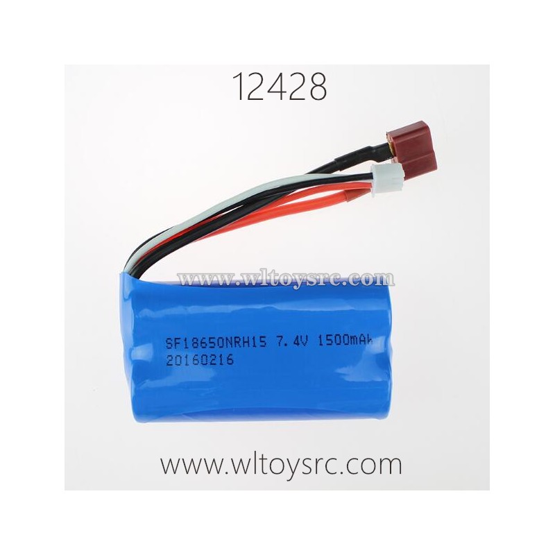 WLTOYS 12428 Parts, 7.4V Battery