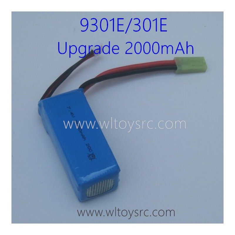 ENOZE 9301E RC Truck Upgrade Parts 7.4V Battery 2000mAh