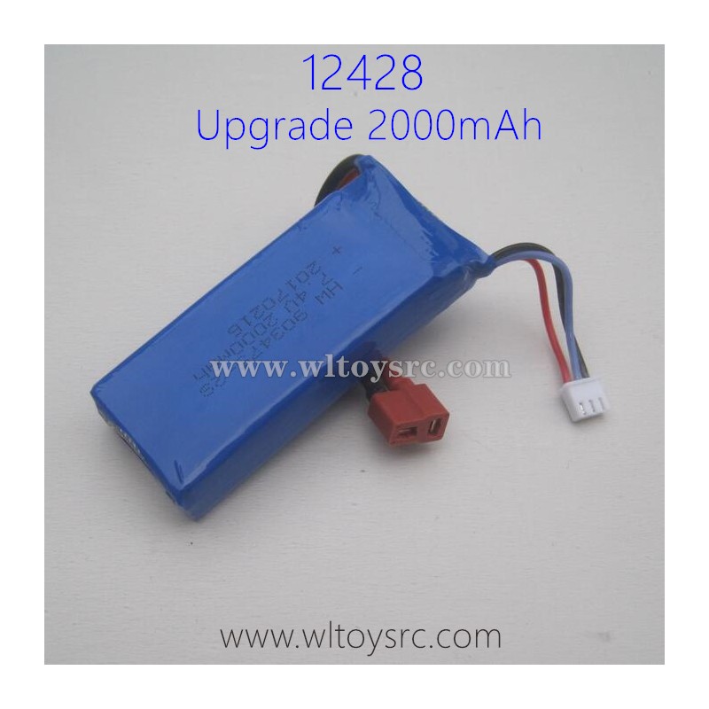 WLTOYS 12428 Upgrade 2000mAh Battery Li-ion