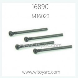 HBX 16890 Destroyer Parts Front Upper Suspension Hinge Bolts M16023