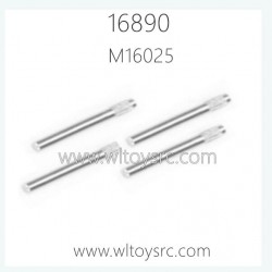 HBX 16890 Destroyer Parts Rear Hub Pins M16025