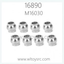 HBX 16890 Destroyer RC Car Parts Steering Pivot Balls M16030