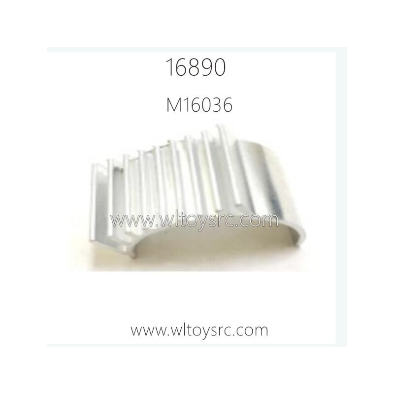HBX 16890 RC Car Parts Motor Heatsink M16036
