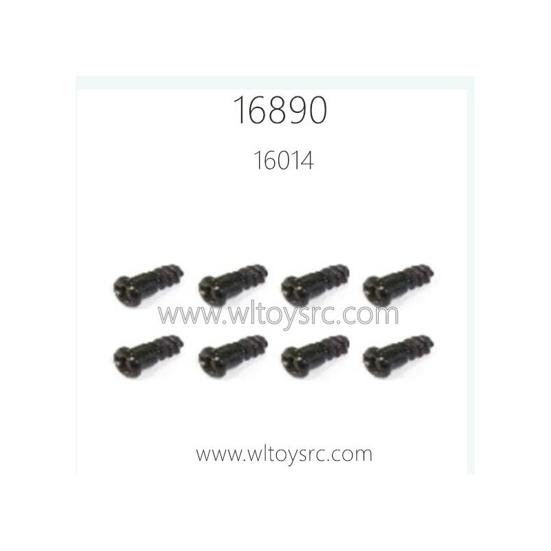 HBX 16890 Parts Steering Hub Step Screws 16014