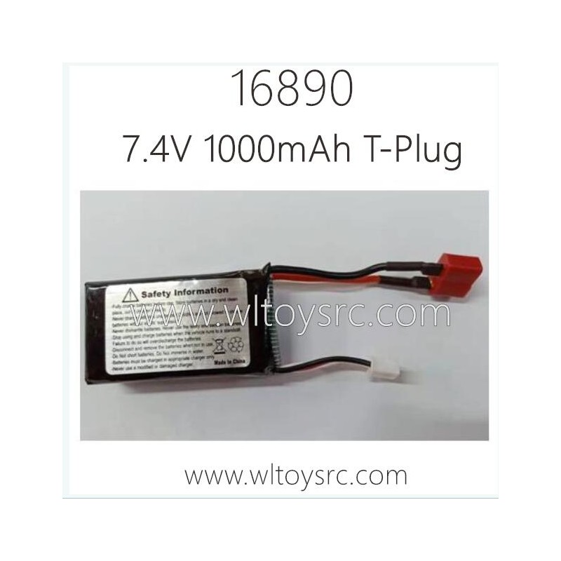 HBX 16890 16890A Upgrade Parts Li-PO 1000mAH 25C Battery