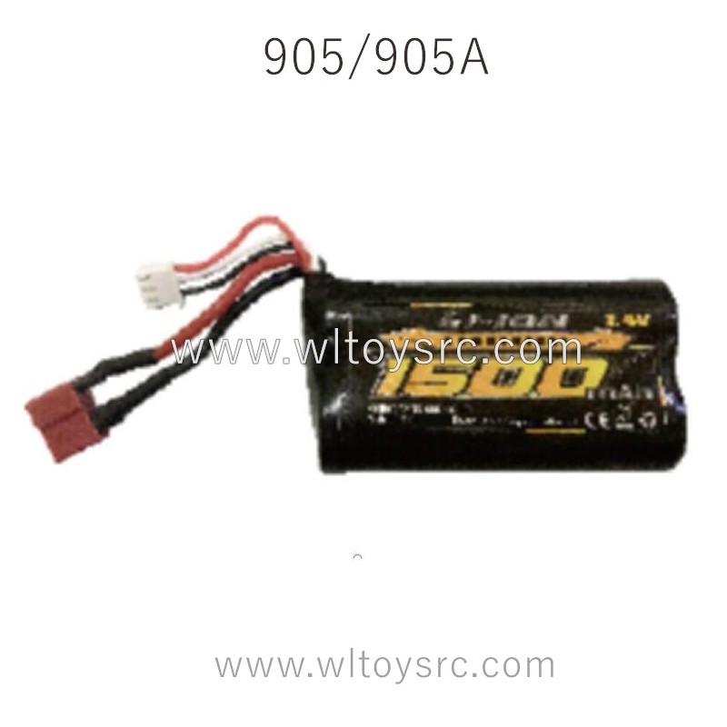 HBX 905 RC Car Parts Li-ion Battery 7.4V 1500mAh 90129