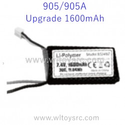 HBX 905 RC Car Parts Upgrade Battery 1600mAh T2119