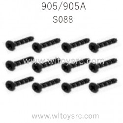 HBX 905 905A Parts Countersunk Self Tapping S088