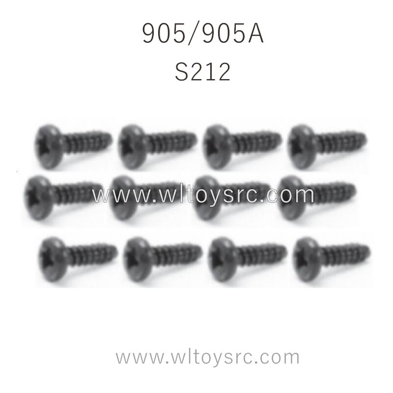 HAIBOXING 905 905A Parts Pan Head Self Tapping Screws  S212