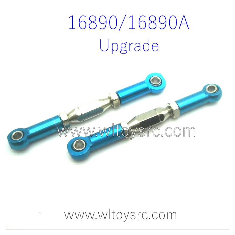 HAIBOXING 16890 Upgrade Parts Rear Metal Connect Rod blue