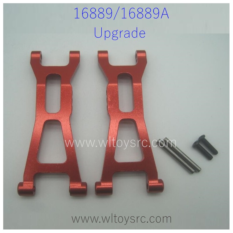 HBX16889 16889A RC Car Upgrade Parts Rear Lower Swing Arm Red