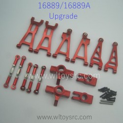 HBX16889 16889A RC Car Upgrade Parts List Metal Version Red