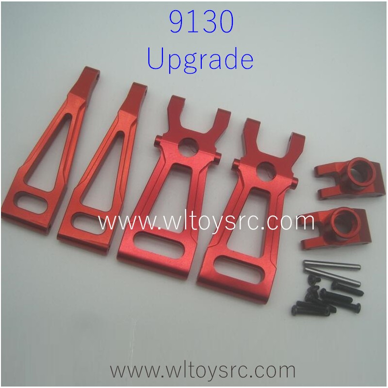 XINLEHONG 9130 Spirit RC Car Upgrade Parts List Red