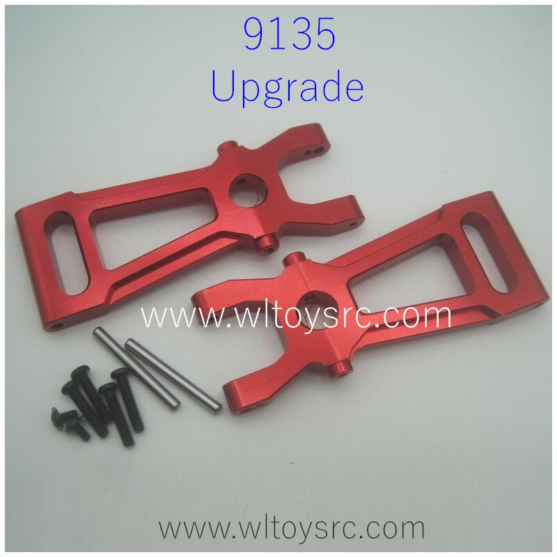 XINLEHONG Toys 9135 Upgrade Metal Parts Rear Lower Swing Arm Red