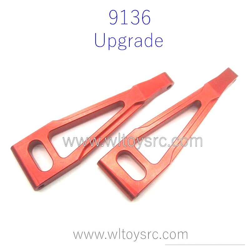 XINLEHONG 9136 1/16 RC Car Upgrade Parts Rear Upper Swing Arm Red