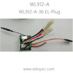 WLTOYS WL912-A RC Boat Parts WL912-A-36 Receiver Kit EL-Plug