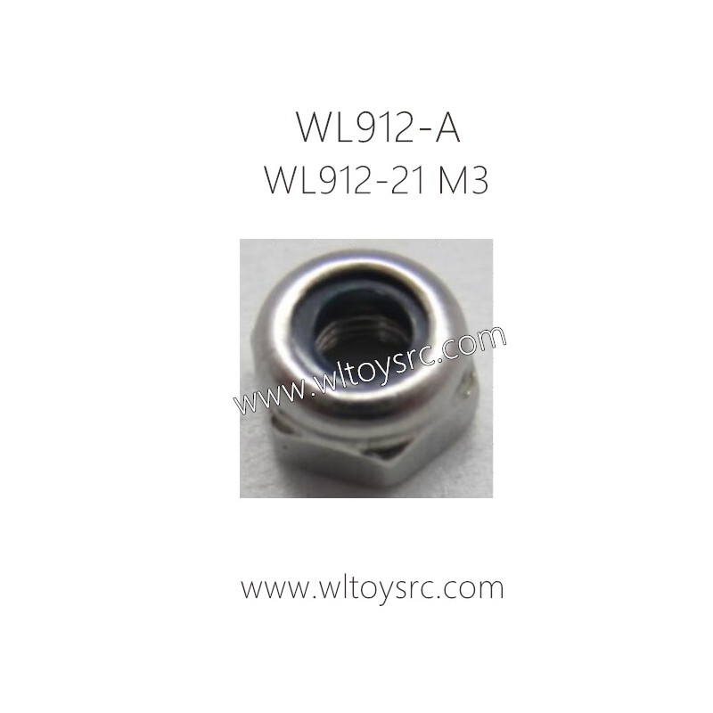 WLTOYS WL912-A Boat Parts WL915-21 M3 Lock Nut