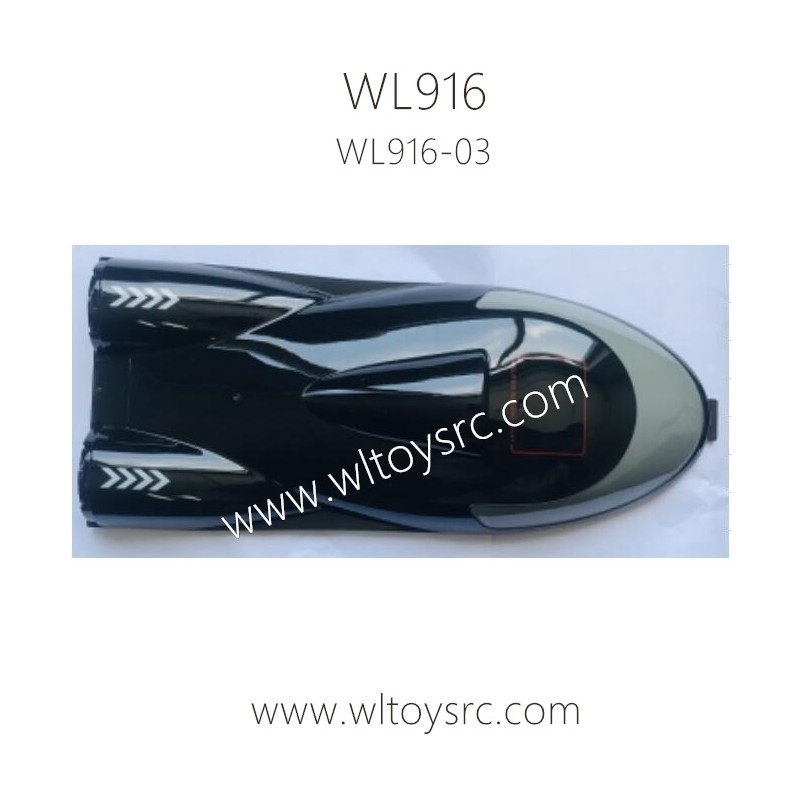 WLTOYS WL916 RC Boat Parts WL916-03 Top Cover