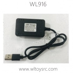 WLTOYS WL916 Swordfish Boat Parts X450 USB Charger