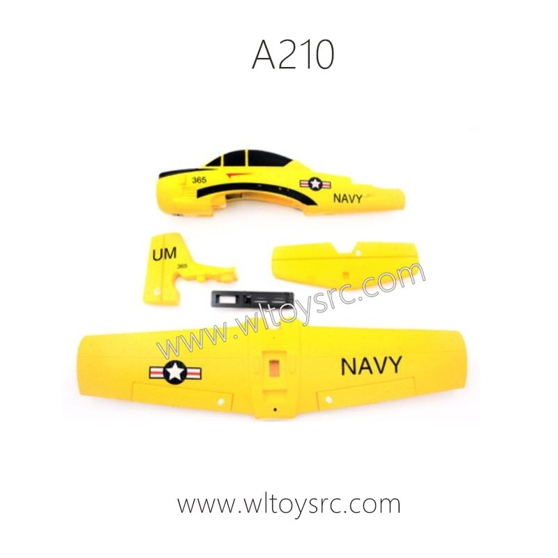 WLTOYS A210 Parts A210-0001 Foam Group