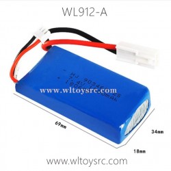 WLTOYS WL912-A Parts Lipo Battery