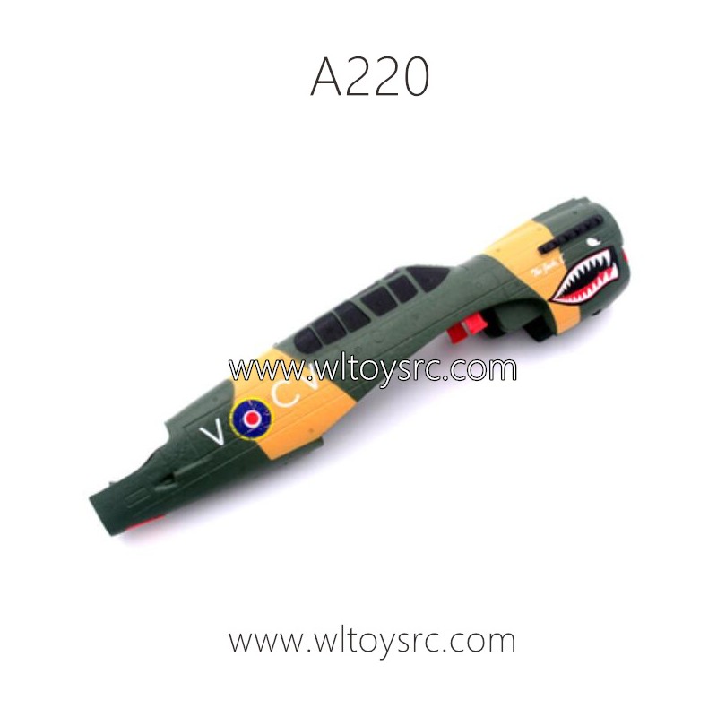 WLTOYS A220 P40 Fighter Plane Parts A220-0002 Air frame group