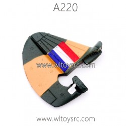 WLTOYS A220 P40 Fighter Plane Parts A220-0004 Vertical tail Group