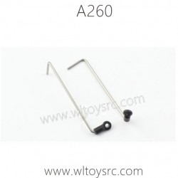 WLTOYS A260 2.4Ghz 4CH RC Plane Parts A260-0008 Transmission wire Rod
