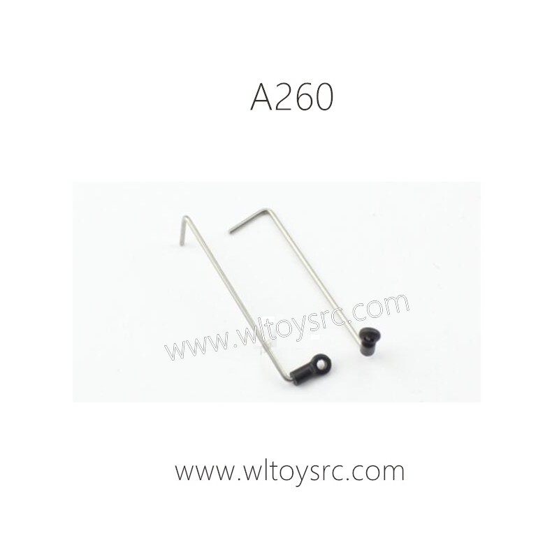 WLTOYS A260 2.4Ghz 4CH RC Plane Parts A260-0008 Transmission wire Rod