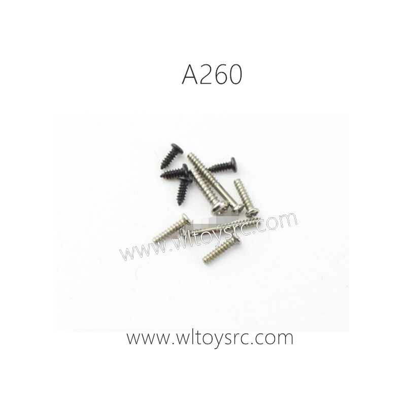 WLTOYS A260 2.4Ghz 4CH RC Plane Parts A260-0009 Screw set